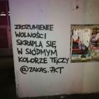 Kibice krytykują akty wandalizmu dokonywane podczas protestów  Autor: mh