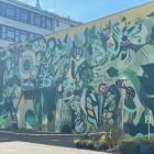 Nowy mural  Autor: Uniwersytet Przyrodniczy
