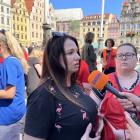 Protest pracowników społecznych przed Ratuszem  Autor: Jakub Jurek