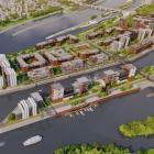 Port Miejski we Wrocławiu - masterplan  Autor: BCM Architekci