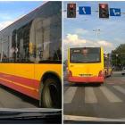 Wrocław: niebezpieczna jazda miejskiego autobusu. MPK Wrocław milczy  Autor:...