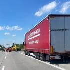 Wrocław - wypadek na A4  Autor: OSP KSRG Gniechowice