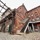 Browar Mieszczański czyli niedziałający już wrocławski browar na osiedlu Huby, przy...