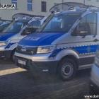 Wrocławscy policjanci odebrali nowe radiowozy.  Autor: KWP Wrocław