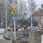 Remont ważnego skrzyżowania na Maślicach (Maślicka / Północna)  Autor: Kinga Mierzwiak