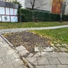 W tym miejscu przy ul. Zielińskiego przez wiele lat stał kiosk Ruchu. Teraz została po...
