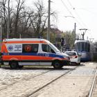 Wypadek przy Powstańców Śląskich  Autor: Magda Pasiewicz