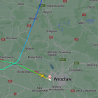Samolot Ryanair awaryjnie lądował we Wrocławiu  Autor: flightradar24
