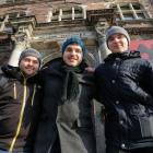 Dariusz Dzikon, Paweł Janowski i Oleksandr Yeroshkin  Autor: mat. pras.
