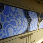 Mural w hołdzie dla twórczości Lema.  Autor: Politechnika Wrocławska
