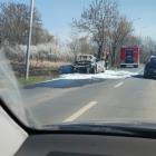 Wrocław: Pożar auta osobowego na ruchliwej ulicy. Utrudnienia w ruchu  Autor: Zdjęcia...