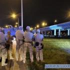 Policja zabezpieczała wydarzenia pod Stadionem Wrocław  Autor: KMP we Wrocławiu