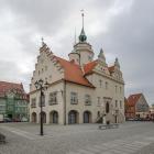  Miejsce 4.  Ten uroczy Rynek to centrum  Prusic  w powiecie trzebnickim. W miasteczku...