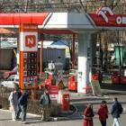Rok 2003 - stacja przy ul. Marii Curie-Skłodowskiej, w miejscu dzisiejszego Pasażu...