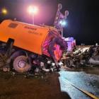 Tragiczny wypadek na AOW.  Autor: Policja wrocławska