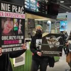 Protest weganek w galeriach handlowych  Autor: mat. pras.