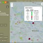 Odczyt PIOS z godz. 6:00-7:00  Autor: air.wroclaw.pios.gov.pl