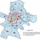 Mapa Strefy Płatnego Parkowania we Wrocławiu.  Autor: ZDiUM