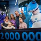 Dwumilionowy gość odwiedził wrocławskie Hydropolis w sobotę 21 stycznia.  Autor:...