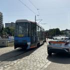 Wypadek dwóch tramwajów na Legnickiej na wysokości placu Strzegomskiego  Autor:...