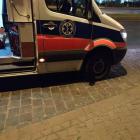 32-latek podczas awantury uszkodził karetkę  Autor: Policja Wrocławska