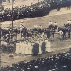 Przejazd ul. Świdnicką w 1906 roku.