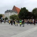 Młodzieżowy Strajk Klimatyczny, Wrocław 24.09.2021 r.  Autor: Jakub Jurek