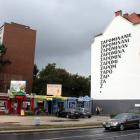 Mural inspirowany twórczością Stanisława Dróżdża na budynku przy ul. Legnickiej  Autor:...