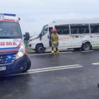 Wypadek na DK8 - 9 dzieci rannych  Autor: Marek Klita