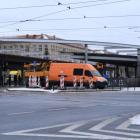 Remont torowiska na rondzie Reagana  Autor: Askaniusz Polcyn