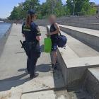 Interwencja na bulwarze Dunikowskiego  Autor: Straż Miejska Wrocław