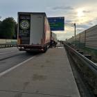 Wypadek na autostradzie A4  Autor: OSP Pieńsk