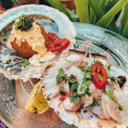 Peruwiana - zlokalizowana przy ul. Włodkowica, kolorowa restauracja z serwująca...