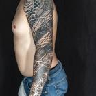 I MIEJSCE NAJLEPSZY TATUAŻ GEOMETRYCZNY. ARTYSTA: TOHAEL TATTOO STUDIO-MAD KROLIK...
