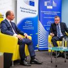 Tymoteusz Myrda i Wojciech Zdanowski  Autor: Biuro PE we Wrocławiu