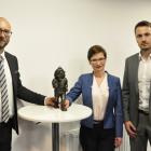 Nowy wrocławski krasnal nie ma jeszcze imienia.  Autor: Materiały Prasowe