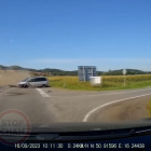 Ale wypadek! 70-letni kierowca audi przesadził z brawurą  Autor: STOP CHAM