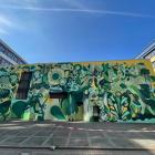 Nowy mural  Autor: Uniwersytet Przyrodniczy
