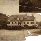 Lata 1860-1876. Budynek w miejscu dzisiejszej kamienicy Wyspa Słodowa 7  Autor:...