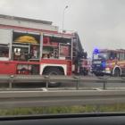 Wypadek na AOW. Tir zderzył się z busem, są ranni  Autor: Marcin Bronisławski