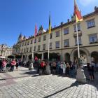 Protest pracowników społecznych przed Ratuszem  Autor: Jakub Jurek