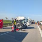 Wypadek na A4 / fot. KMP Wrocław