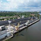 Tak dziś wygląda dawny Port Miejski i jego ulice / fot. Jakub Jurek