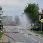 Uszkodzenie gazociągu w gminie Żórawina / fot. UG Żórawina