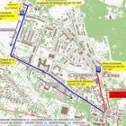 Remont Dolnobrzeskiej - objazd  Autor: Wrocławskie Inwestycje