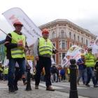 Protest górników z Turowa we Wrocławiu  Autor: Jakub Jurek