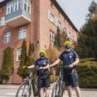 Patrol rowerowy straży miejskiej  Autor: Straż Miejska Wrocławia