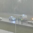 Wrocław: Policjanci przyjechali do interwencji i zakopali radiowóz  Autor: Czytelnik