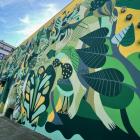 Nowy mural  Autor: Uniwersytet Przyrodniczy