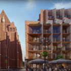 Pracowania architektoniczna AP Szczepaniak przedstawiła dwie koncepcje zabudowy terenu...